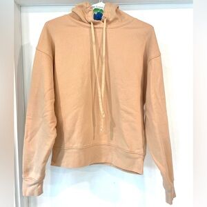 Girlfriend Collective classic Cotton Hoodie, Canyon, XS, EUC